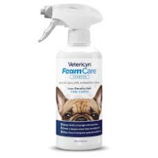 Vetericyn+plus Foam Care Shampoo For Fine Coats 維特寵物泡泡洗毛液短毛配方 16oz